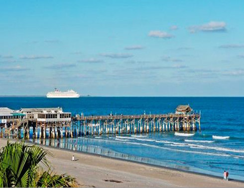 Cocoa Beach Live Cam from Doubletree Hilton