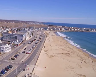 Aerial Tour of Hampton Beach, NH