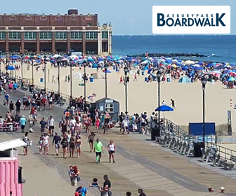 Asbury Park Boardwalk Live Cam, New Jersey