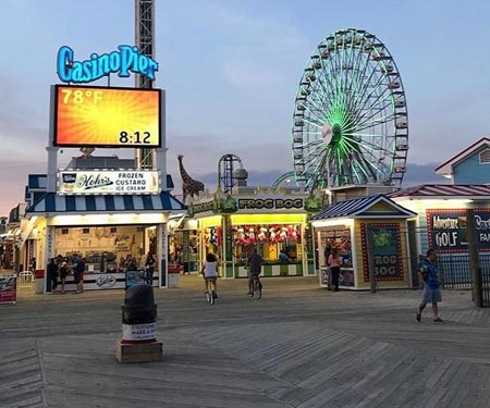 Casino Pier Live Webcam Seaside Heights, NJ