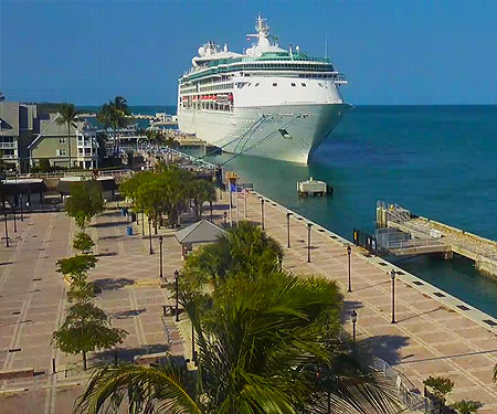 Ocean Key Resort & Spa Webcam - Mallory Square in Key West