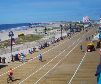 Playland webcam boardwalk in Ocean City, NJ