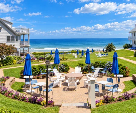 Live webcam from Beachmere Inn in Ogunquit, Maine