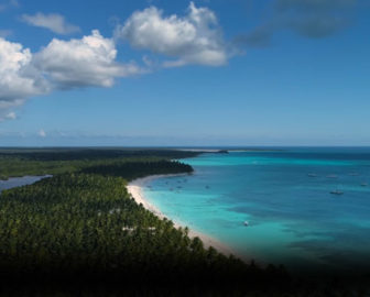 Aerial Tour of Dominican Republic Resort Beach Vacation, Visit Caribbean Islands
