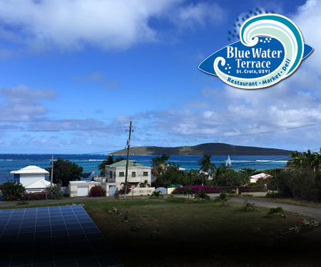 Blue Water Terrace Restaurant Live Cam - St. Croix, US Virgin Islands