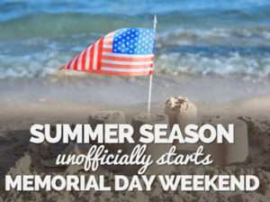 Countdown to Summer - Memorial Day Weekend