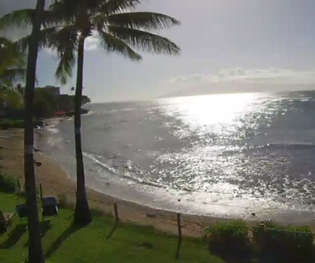 Kahana Village Live Beach Cam, Maui, HI