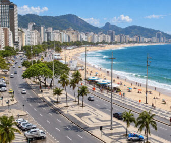 Copacabana Beach Brazil Live Webcam, Brazil
