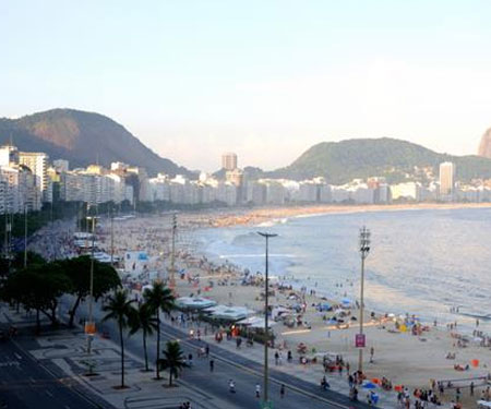 Copacabana Beach, Rio De Janeiro Webcam