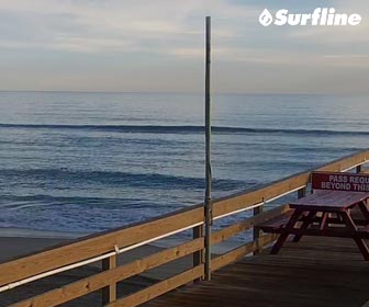 Nags Head Pier Surf Cam by Surfline Outer Banks NC