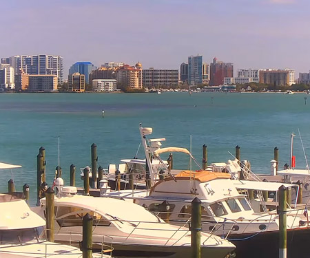 Bird Key Yacht Club Live Webcam, Sarasota Florida