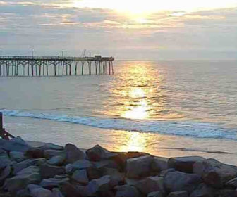 Hot Wax Surf Shop Webcam, Kure Beach, NC