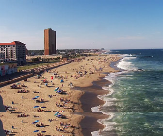 Asbury Park Boardwalk Live Surf Cam, New Jersey