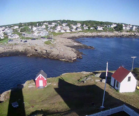 Nubble Lighthouse Webcam, York Beach Maine