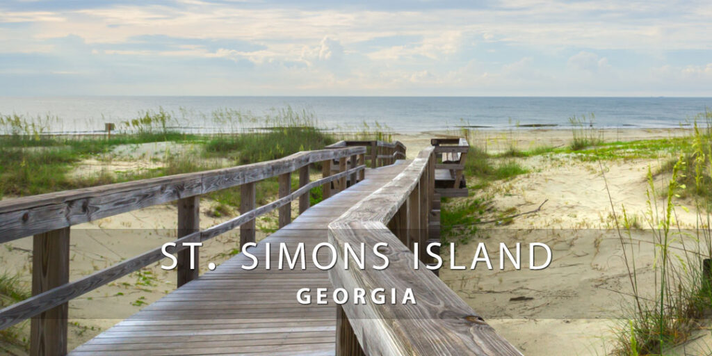 St. Simons Island, Live Beaches