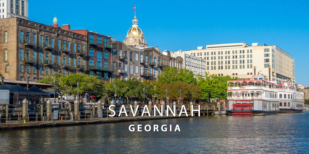 Visit Savannah, Georgia Vacation Travel - LiveBeaches