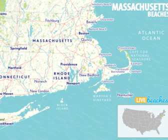 Map of Massachusetts Beaches - LiveBeaches.com