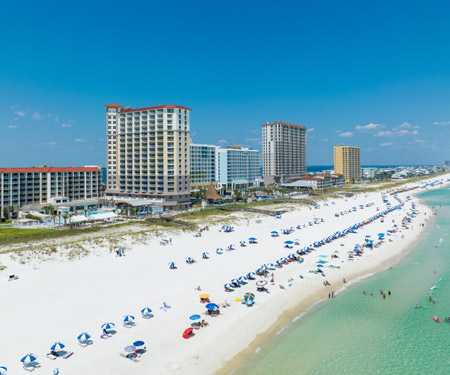 Hilton Pensacola Beach Florida Live Streaming Webcam