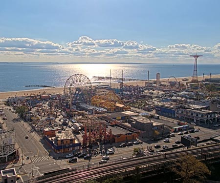 Luna Park Coney Island Webcam, Brooklyn, NY