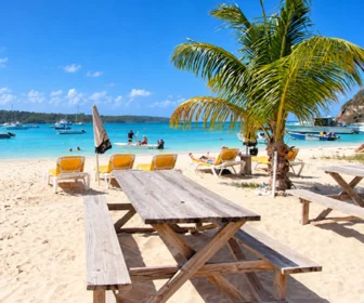 Elvis Beach Bar Live Cam at Sandy Ground in Anguilla, Caribbean Islands