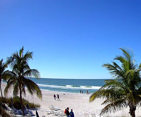 White Sands Beach Resort Webcam, Holmes Beach, FL, Anna Marie Island