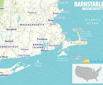 Map of Barnstable, Massachusetts, Cape Cod - LiveBeaches.com