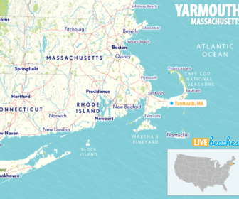 Map of Yarmouth, Massachusetts, Cape Cod - LiveBeaches.com