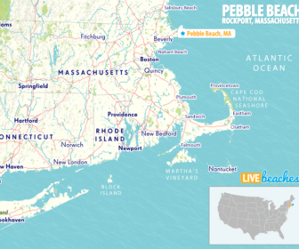 Map of Pebble Beach, MA