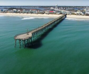 Tour Surf City NC, flyover aerial drone video