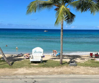 The Landing Beach Bar Webcam at Cane bay in St. Croix in the U.S. Virgin Islands