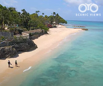 Aerial Tour of Barbados, Caribbean, scenic views