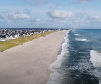 Aerial Tour of Lavallette Beach, NJ, Flyover Video