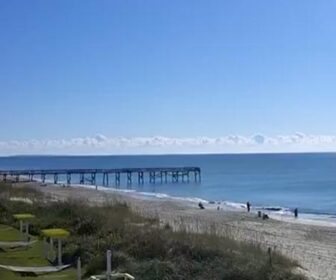 Atlantic Beach Pier Sunrise Webcam, Florida