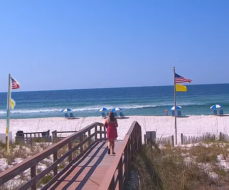 Mirabella Condominium Live Webcam, Perdido Key Beach Florida
