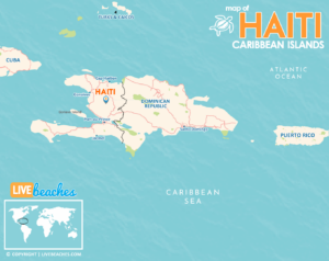 Map of Haiti, Port-au-Prince, Where in Caribbean Islands | Large Printable - LiveBeaches.com