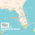 Map of Clearwater Beach Florida - Florida Clearwater Beach Map Livebeaches 840x840 1 150x150 