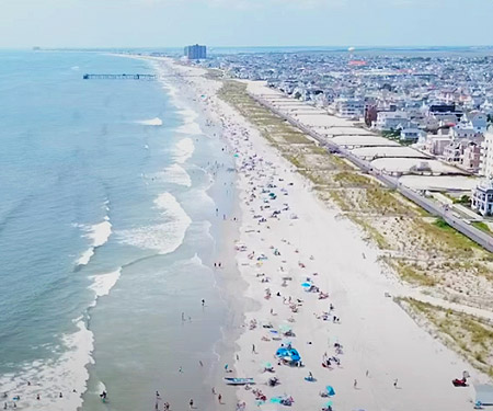 Ventnor City, NJ Beach Webcam - South