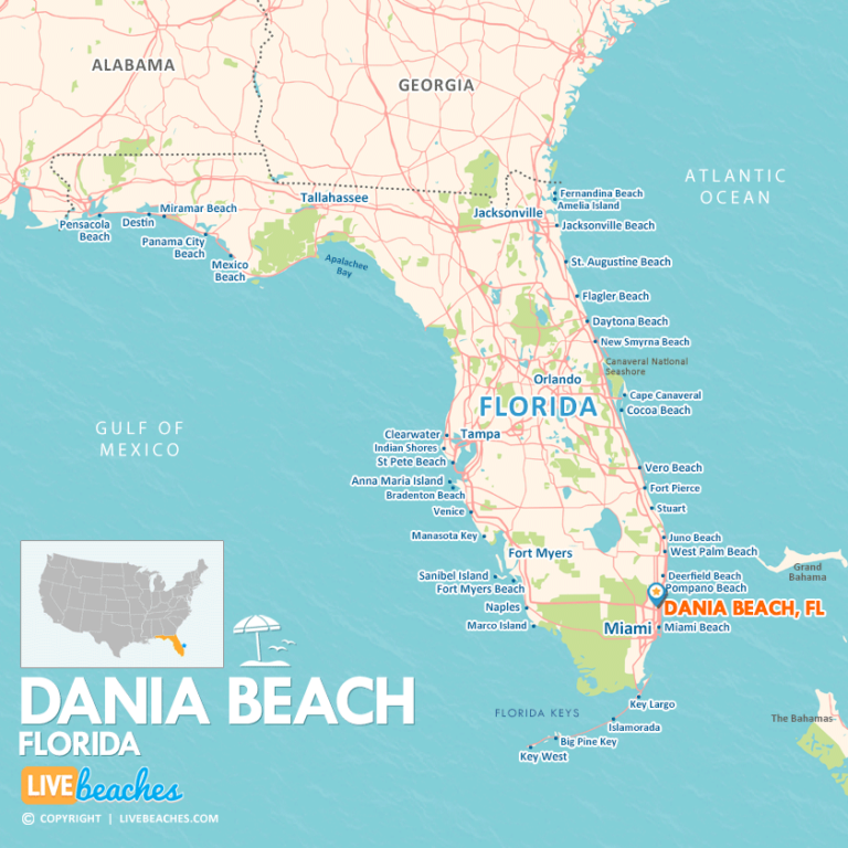 Map of Dania Beach Florida Live - Florida Dania Beach Map Livebeaches 840x840 1 768x768 