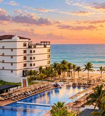 Grand Residences Riviera Cancun Live Resort Beach Webcam in Cancun Mexico
