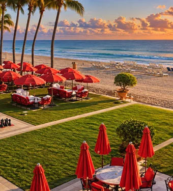Acqualina Resort and Residences on the Beach Live Webcam, Miami