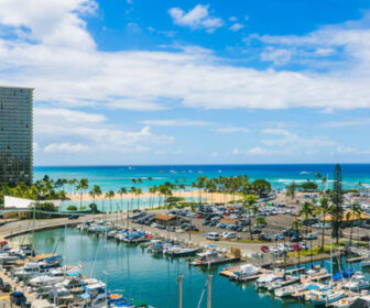 Ala Wai Boat Harbor Live Cam in Honolulu, Hawaii