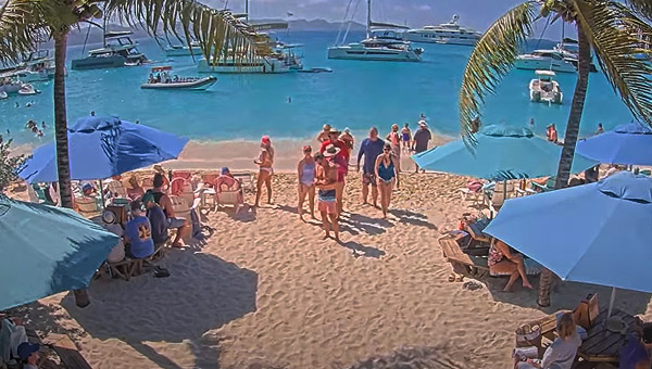 Live from British Virgin Islands Soggy Dollar