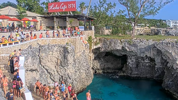 Ricks Cafe Live Webcams in Jamaica