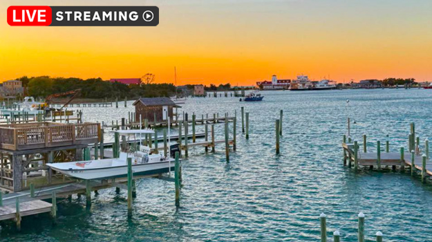 Ocracoke Island, NC Live Webcam, Ocracoke Harbor Inn