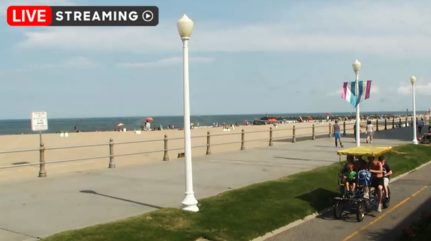 Virginia Beach Boardwalk Live Webcam, Waterman's Surfside Grille
