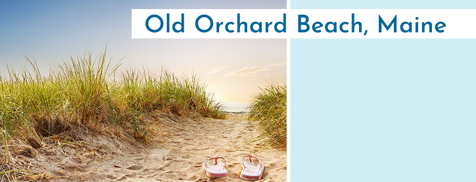 Best New England Beaches, Old Orchard Beach, Maine