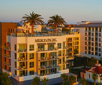 Mission Pacific Beach Resort Live Webcam - North View, Oceanside CA