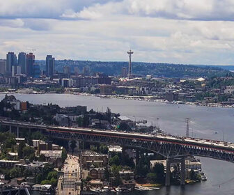 University of Washington Continuum College, Seattle Space Needle Webcam, Cascade Mountains