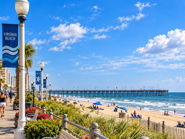 Virginia Beach VA, Oceanfront