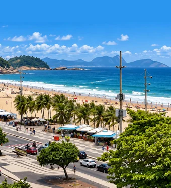 Copacabana Beach Brazil Live Webcam, Brazil